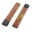 Orange and Red Geometric Triangles - Premium Decal Protective Skin-Wrap Sticker compatible with the Juul Labs vaping device
