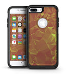 Orange and Red Geometric Triangles - iPhone 7 or 7 Plus Commuter Case Skin Kit