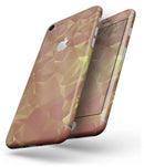 Orange and Red Geometric Triangles - Skin-kit for the iPhone 8 or 8 Plus
