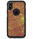 Orange and Red Geometric Triangles - iPhone X OtterBox Case & Skin Kits