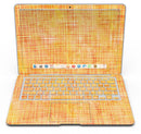 Orange and Yellow Watercolor Strings - MacBook Air Skin Kit