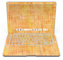 Orange and Yellow Watercolor Strings - MacBook Air Skin Kit