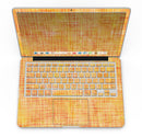 Orange and Yellow Watercolor Strings - MacBook Pro with Retina Display Full-Coverage Skin Kit