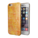 Orange and Yellow Watercolor Strings iPhone 6/6s or 6/6s Plus 2-Piece Hybrid INK-Fuzed Case