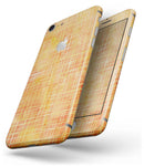 Orange and Yellow Watercolor Strings - Skin-kit for the iPhone 8 or 8 Plus