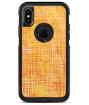 Orange and Yellow Watercolor Strings - iPhone X OtterBox Case & Skin Kits