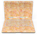 Orange and Yellow Watercolor Tiger Pattern - MacBook Air Skin Kit
