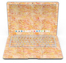 Orange and Yellow Watercolor Tiger Pattern - MacBook Air Skin Kit