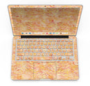 Orange and Yellow Watercolor Tiger Pattern - MacBook Pro with Retina Display Full-Coverage Skin Kit