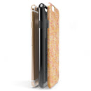 Orange and Yellow Watercolor Tiger Pattern iPhone 6/6s or 6/6s Plus 2-Piece Hybrid INK-Fuzed Case