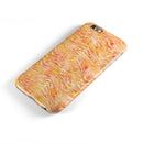Orange and Yellow Watercolor Tiger Pattern iPhone 6/6s or 6/6s Plus 2-Piece Hybrid INK-Fuzed Case