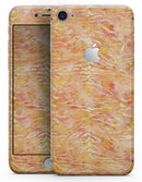 Orange and Yellow Watercolor Tiger Pattern - Skin-kit for the iPhone 8 or 8 Plus