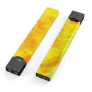 Orange v2 Absorbed Watercolor Texture - Premium Decal Protective Skin-Wrap Sticker compatible with the Juul Labs vaping device