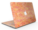 Oreange Textured Triangle Pattern - MacBook Air Skin Kit