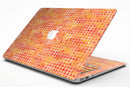 Oreange Textured Triangle Pattern - MacBook Air Skin Kit