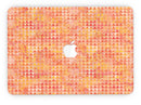 Oreange Textured Triangle Pattern - MacBook Pro with Retina Display Full-Coverage Skin Kit