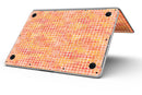 Oreange Textured Triangle Pattern - MacBook Pro with Retina Display Full-Coverage Skin Kit