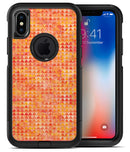 Oreange Textured Triangle Pattern - iPhone X OtterBox Case & Skin Kits