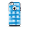 Overlapping Blue Woven Skin for the iPhone 5c OtterBox Commuter Case