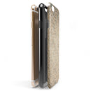 Overlapping Golden Shapes Pattern iPhone 6/6s or 6/6s Plus 2-Piece Hybrid INK-Fuzed Case