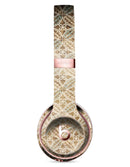 Overlapping Golden Shapes Pattern Full-Body Skin Kit for the Beats by Dre Solo 3 Wireless Headphones