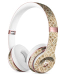 Overlapping Golden Shapes Pattern Full-Body Skin Kit for the Beats by Dre Solo 3 Wireless Headphones