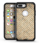Overlapping Golden Shapes Pattern - iPhone 7 Plus/8 Plus OtterBox Case & Skin Kits