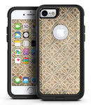 Overlapping Golden Shapes Pattern - iPhone 7 or 8 OtterBox Case & Skin Kits