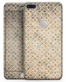 Overlapping Golden Shapes Pattern - Skin-kit for the iPhone 8 or 8 Plus