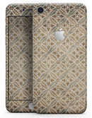 Overlapping Golden Shapes Pattern - Skin-kit for the iPhone 8 or 8 Plus