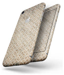 Overlapping Golden Shapes Pattern - Skin-kit for the iPhone 8 or 8 Plus