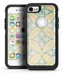 Oversized Green and Yellow Overlapping Circles - iPhone 7 or 8 OtterBox Case & Skin Kits