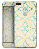 Oversized Green and Yellow Overlapping Circles - Skin-kit for the iPhone 8 or 8 Plus