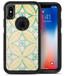 Oversized Green and Yellow Overlapping Circles - iPhone X OtterBox Case & Skin Kits