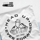HUEF LOGO // ink-Fuzed Throw Pillow