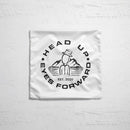 HUEF LOGO // ink-Fuzed Throw Pillow