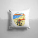 HUEF Escape The Ordinary // ink-Fuzed Throw Pillow