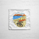 HUEF Escape The Ordinary // ink-Fuzed Throw Pillow