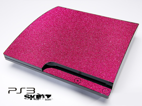 Pink Fabric Skin for the Playstation 3