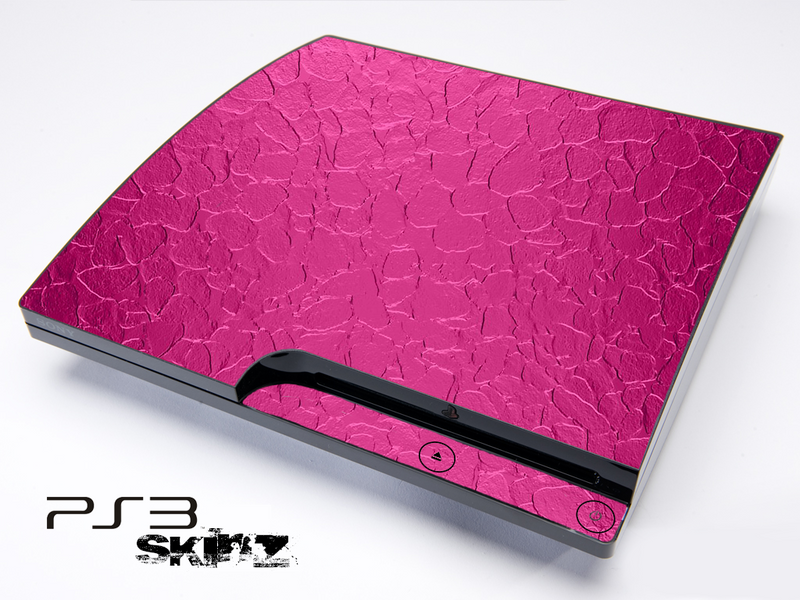 Pink Stamped Skin for the Playstation 3