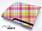Color Pink Plaid Skin for the Playstation 3