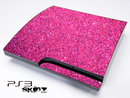 Pink Glitter Ultra Metallic Skin for the Playstation 3