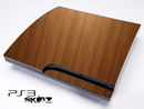 Straight Wood Skin for the Playstation 3