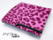 Hot Pink Leopard skin for the Playstation 3
