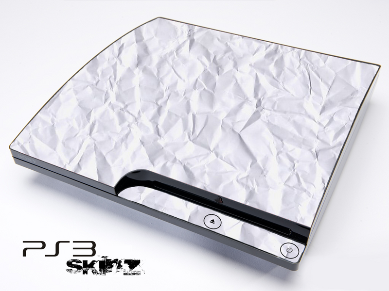Crumpled Paper Skin for the Playstation 3