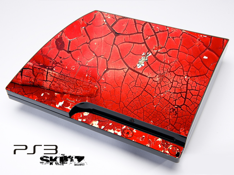 Red Cracked Land Skin for the Playstation 3