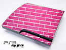 Pink Brick Wall Skin for the Playstation 3