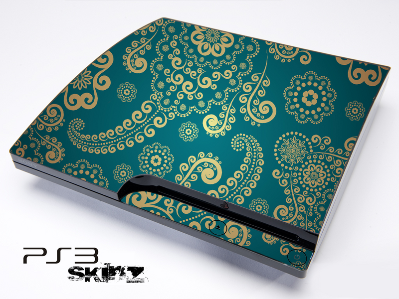 Green Laced Skin for the Playstation 3