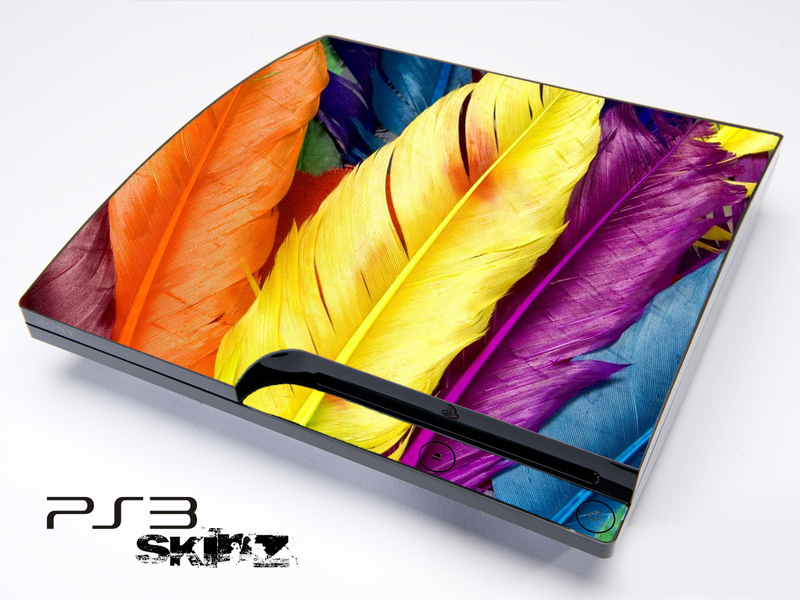 Colorful HD Feathers Skin for the Playstation 3
