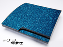 Blue Glitter Ultra Metallic Skin for the Playstation 3